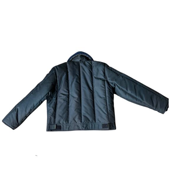 Vintage Refrigiwear navy jacket faux fur collar size XL style 56 - Picture 10 of 16